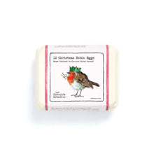 12 Christmas Robin Chocolate Eggs