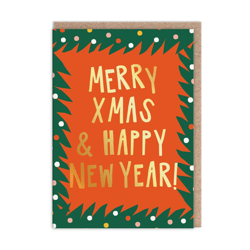Merry Christmas Card 9 Pack