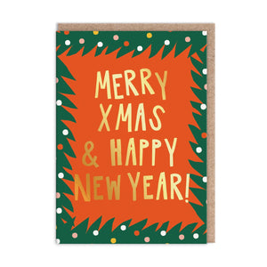 Merry Christmas Card 9 Pack