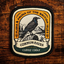 Common Raven Iron On Patch