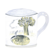 Pottery Bunting, 6 Hanging Mugs
