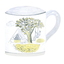 Pottery Bunting, 6 Hanging Mugs