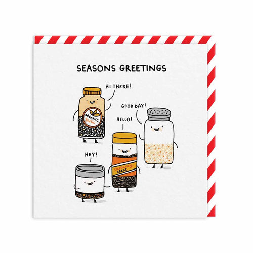 Seasons Greetings Christmas Card