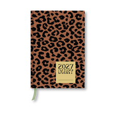 Leopard A5 Hardcover Diary
