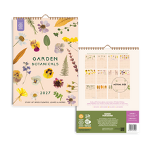 Garden Botanicals 2027 A4 Calendar