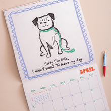 Dog Life Square 2027 Calendar