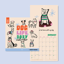 Dog Life Square 2027 Calendar