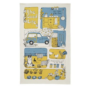 The Good Life Tea Towel