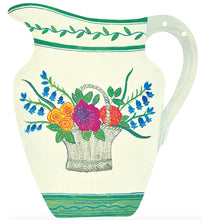 Pottery Bunting, 6 Spring Flower Jugs