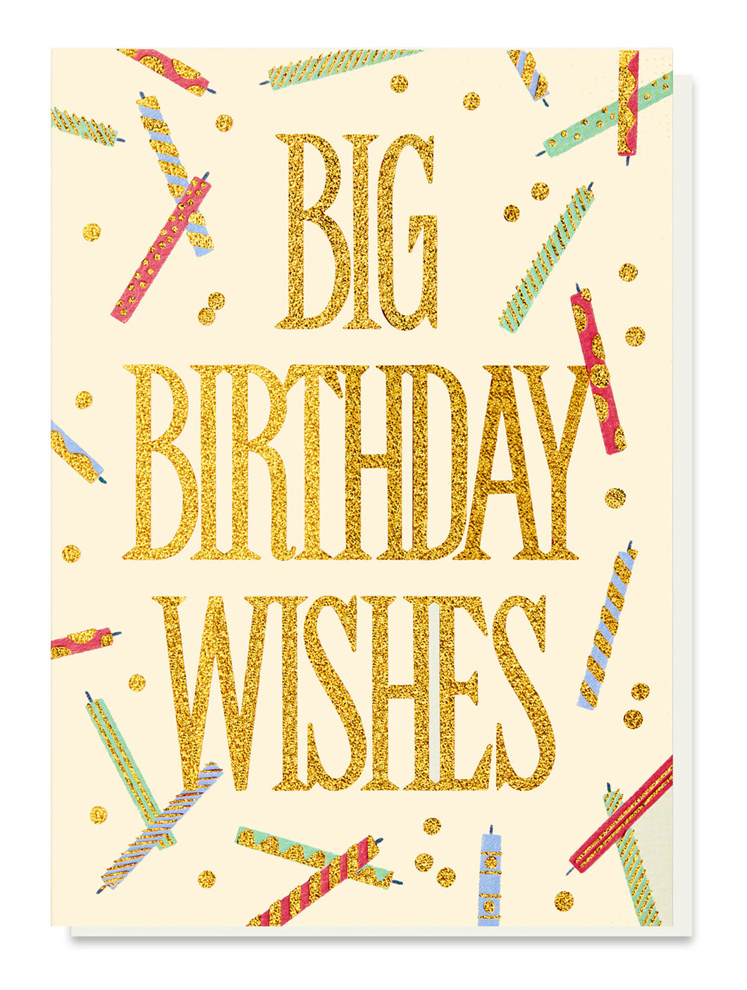 Big Birthday Wishes Card