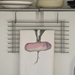 Purple Turnip Tea Towel