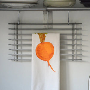 Orange Swede Tea Towel