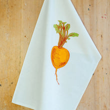 Orange Swede Tea Towel