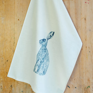 Hare Tea Towel