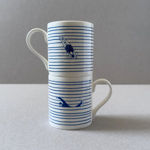 Striped Swimmer Mug