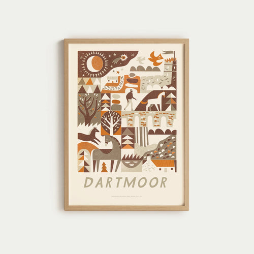 Dartmoor National Park, A3 Print