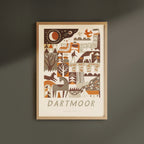Dartmoor National Park, A3 Print