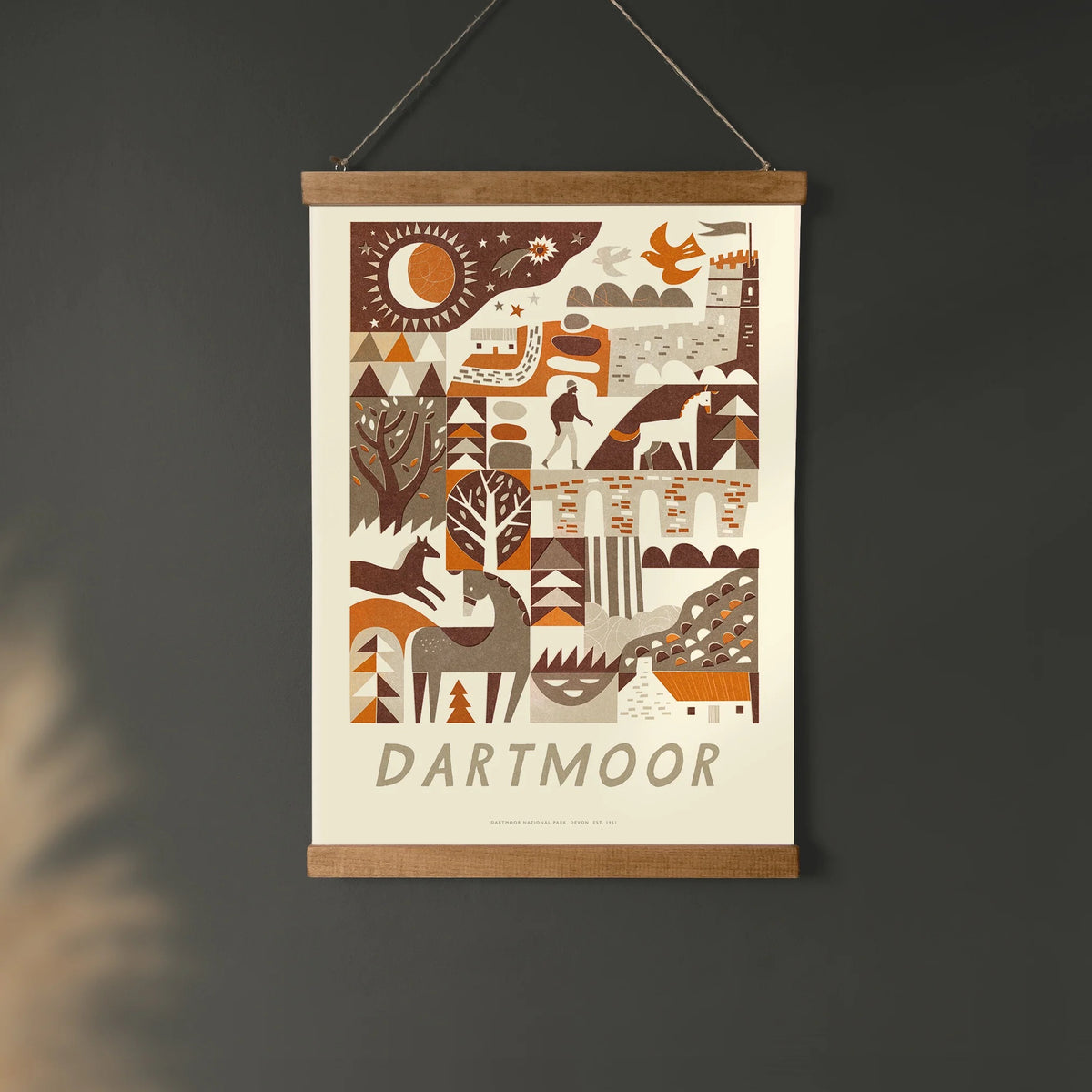 Dartmoor National Park, A3 Print