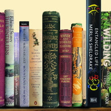 Nature Book Spines Greeting Card