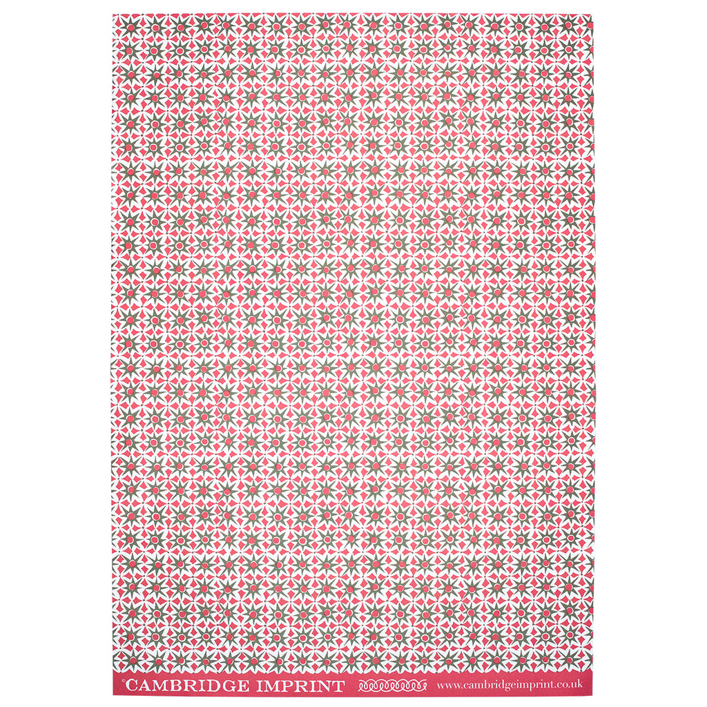 Patterned Paper Alhambra Green And Pink