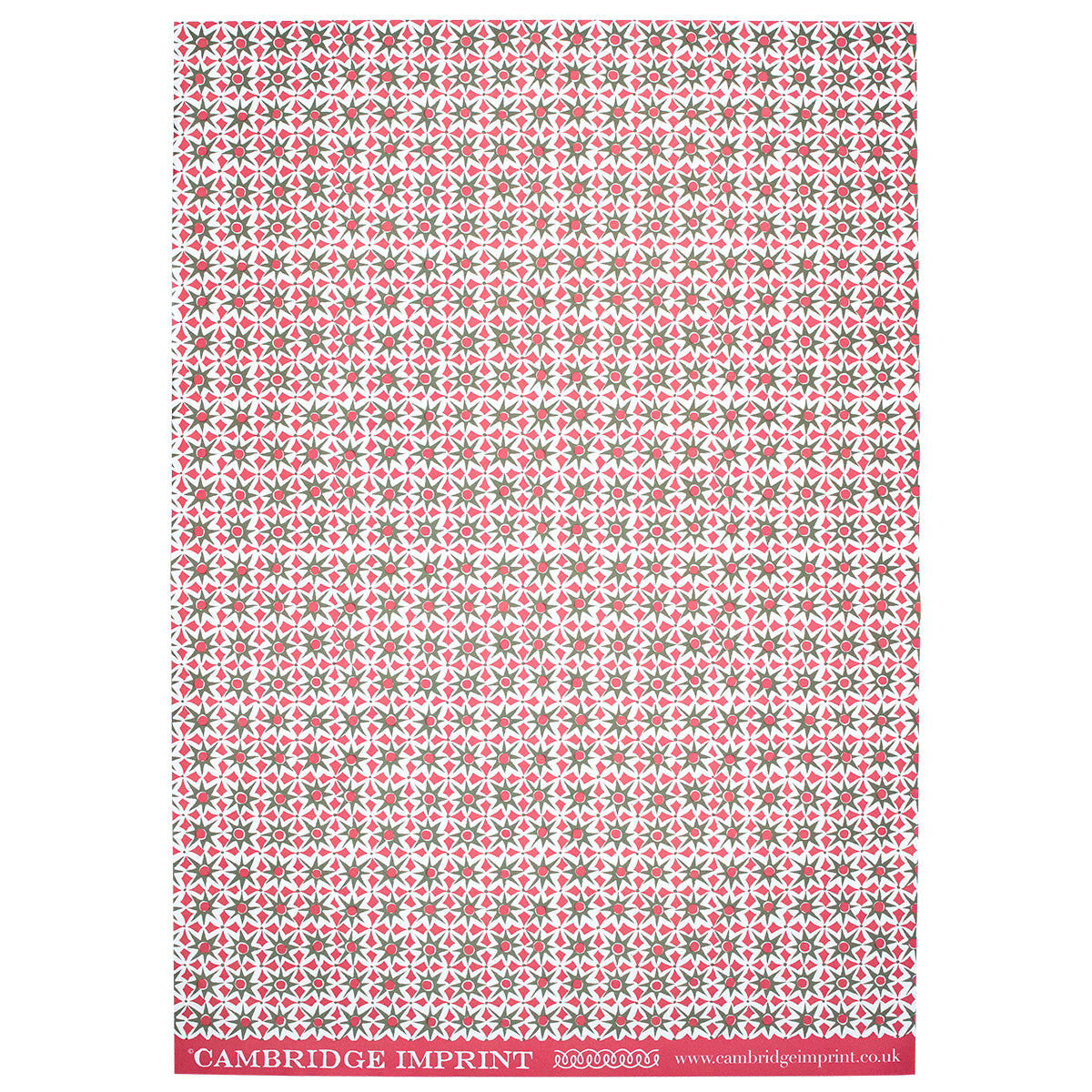 Patterned Paper Alhambra Green And Pink