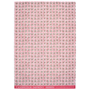 Patterned Paper Alhambra Green And Pink