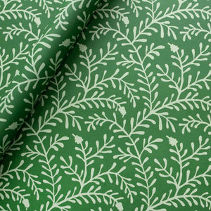 Patterned Paper Sprig, Pea Green