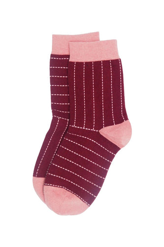 Dash Women's Recycled Socks - Maroon