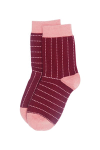 Dash Women's Recycled Socks - Maroon