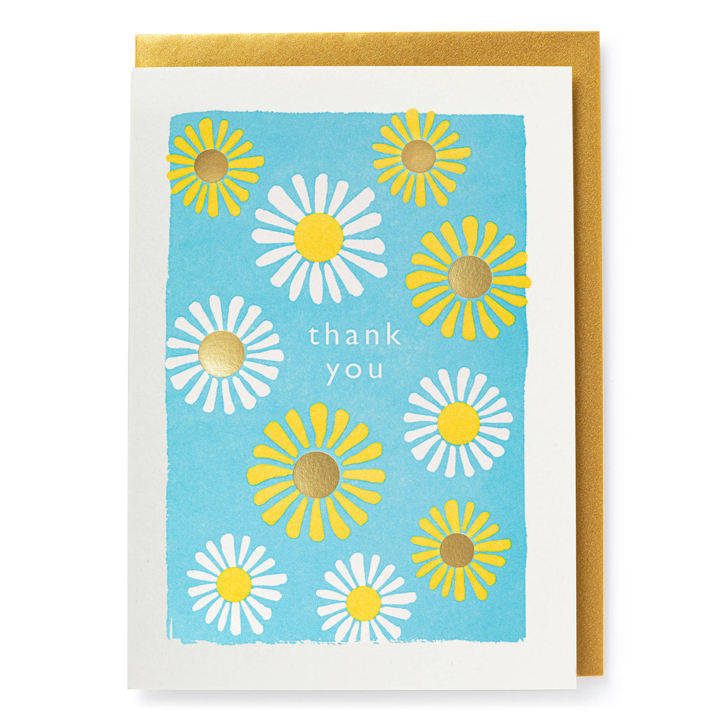 Daisies Thank You Card