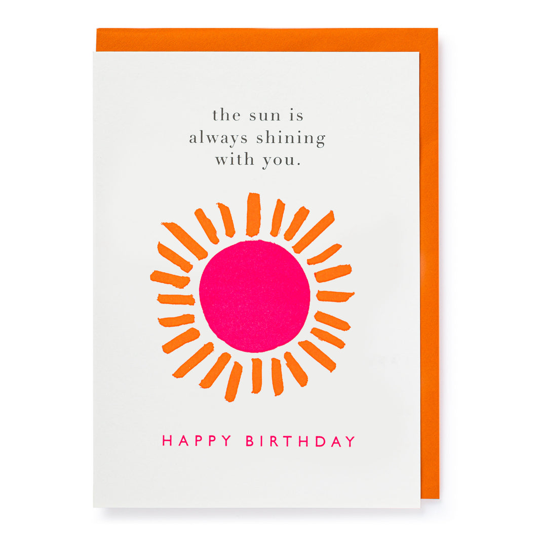 Sunshine Birthday Card