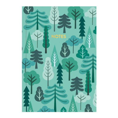 Forest A5 Lined Notebook