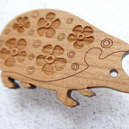 Hedgehog Brooch