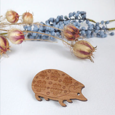 Hedgehog Brooch