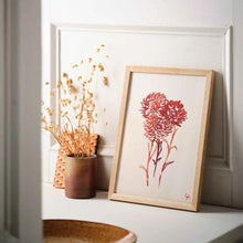A4 Strawflower Art Print
