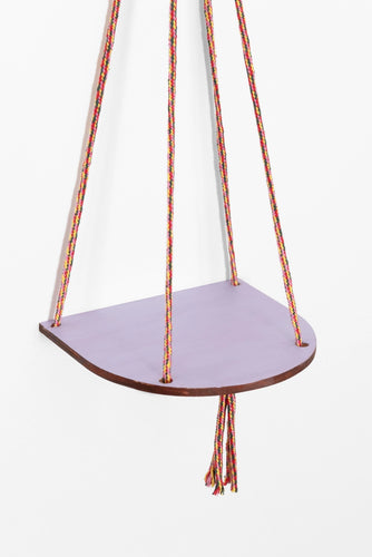 Hanging Plant Shelf - Lilac Wash