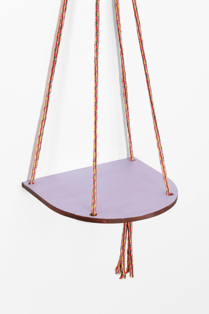 Hanging Plant Shelf - Lilac Wash