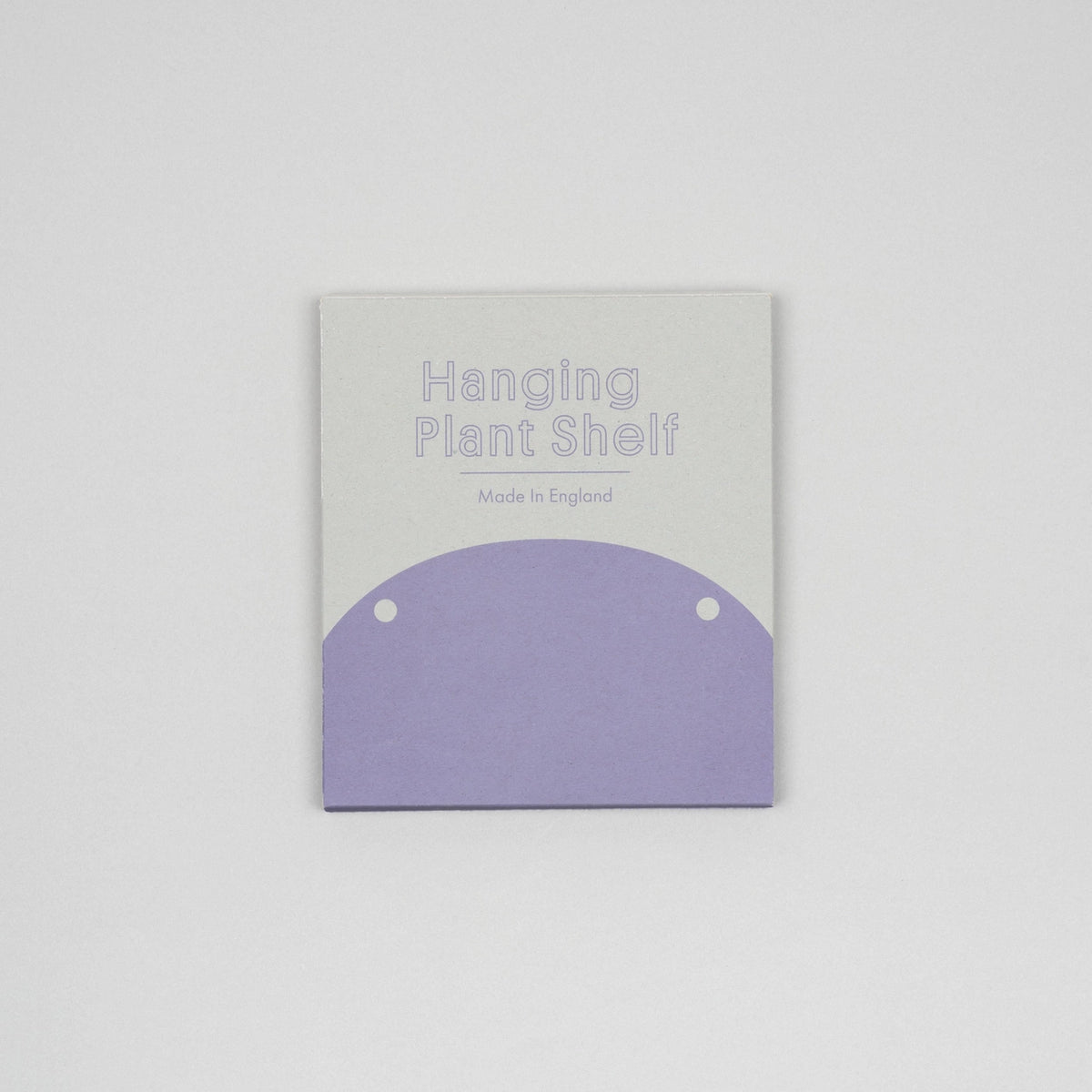 Hanging Plant Shelf - Lilac Wash