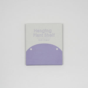 Hanging Plant Shelf - Lilac Wash