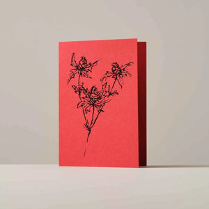 Thistle Greeting Card