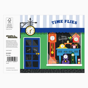 Time Flies Birthday Card