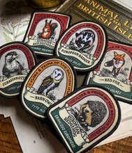 Barn Owl Iron On Patch