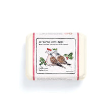 12 Christmas Turtle Dove Chocolate Eggs