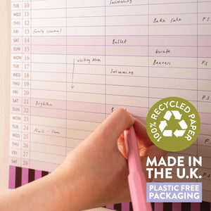 2026 A3 Family Planner Calendar