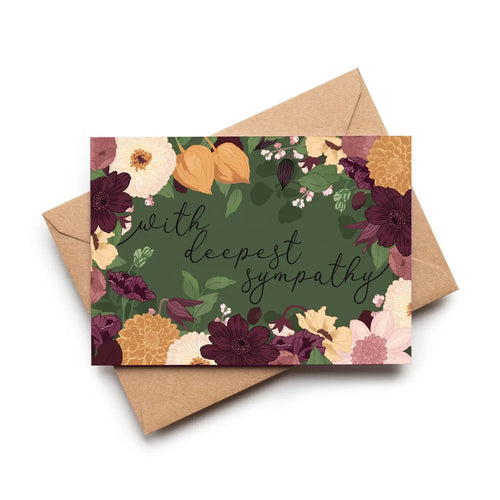With Deepest Sympathy Card
