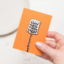 Chief Marshmallow Taster Enamel Badge