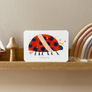 Ladybird Birthday Card