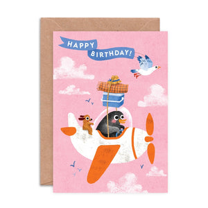 On The Move Birthday Card - Pack of 6