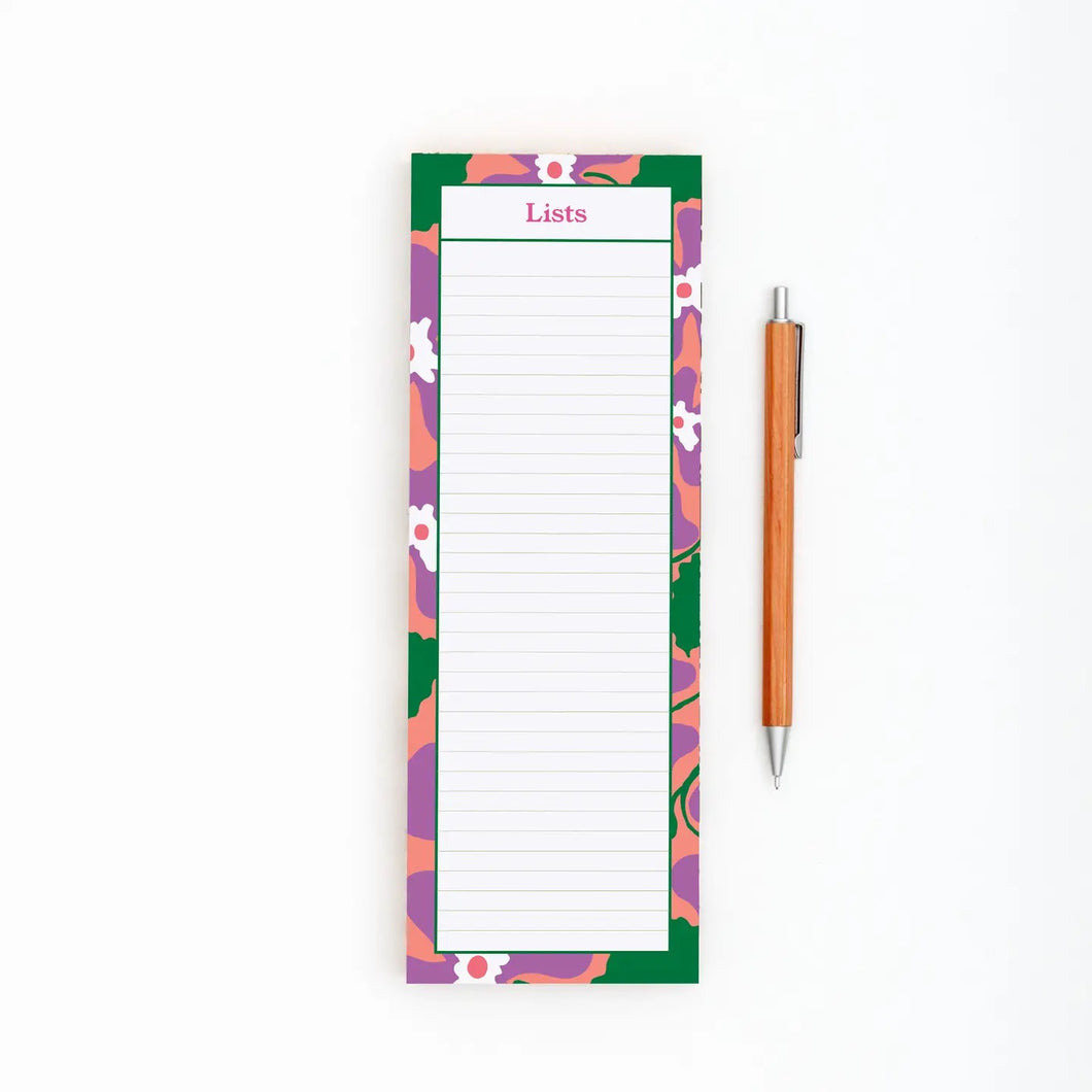 List Pad, Pansy