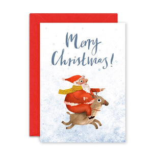 Christmas Scenes Cards, Box of 6